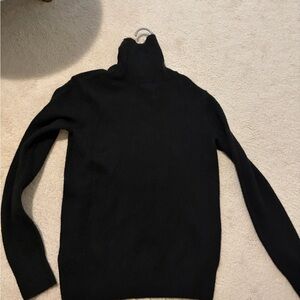 Women’s Black Turtleneck Sweater